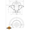 Termostat chladenia NRF 725071