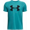 Chlapčenské tričko Under Armour, TECH BIG LOGO SS zelená,čierna, L