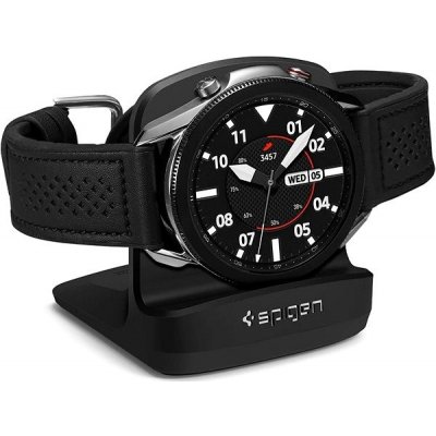 Spigen S352 Night Stand Black Samsung Galaxy Watch 3/4, 4 Classic, Watch Active 1/2 AMP01859