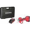 Worcraft Nožnice CSC-S20LiBP ShareSYS, 20V Li-Ion, záhradné, akumulátorové, na konáre, cut.30 mm, 1x 2.0 Ah akumulátor, 1x nabí