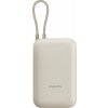 Xiaomi Power Bank 10000mAh (Integrated Cable), béžová 58477