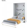 Dig-net nábytok Sklápacia posteľ Lenart CONCEPT PRO CP-01 biela | 140 x 200 cm