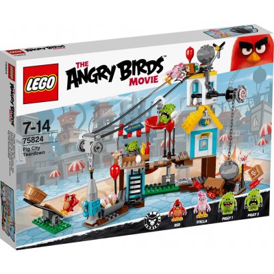 LEGO® Angry Birds 75824 Bourání v prasečím městě