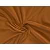 Kvalitex Saténová plachta LUXURY COLLECTION jednolôžko 100x200cm hnedá Výška matraca: 15cm