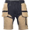 Cerva Keilor Pracovné kraťasy béžová/čierna
