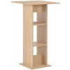 Barový stôl v dubovej farbe 60x60x110 cm-ForU-280207
