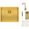 Reginox SET Miami 500 Gold + batéria Crystal + príslušenstvo Gold 8596220008176