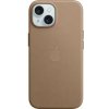 Kryt na mobil Apple iPhone 15 FineWoven Case with MagSafe Taupe MT3C3ZM/A