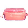 Cestovné puzdro kozmetická taštička Travel Pouch Puffer Pink Jeune Premier ergonomické luxusné prevedenie 25*12,5 cm