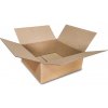 Klopové kartónové krabice 400x400x100mm 3VVL hnedá