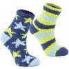 Pidilidi Ponožky chlapčenské Fluffy 2 ks modré Veľ. 27-30