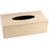 Indecor Box na papierové vreckovky drevo 26 x 14 x 8 cm