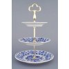 Cibulák - Etažér 3-dielny tanierový 15 + 19 + 24 cm - Originálny cibuľový porcelán