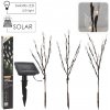 Garden Line SOLÁRNA LAMPA H 60 CM 3 VETVIČKY 60 LED TEPLÁ BIELA *6094