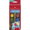 FABER Vodové farby Faber Castell 12 farieb, 24mm