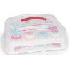 Patisse Plastový box na 24 kusov cupcakov 39 cm