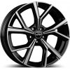 GMP Mentor hliníkové disky 7x17 5x100 ET35 Black Diamond