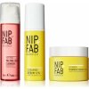 NIP+FAB Strengthen & Repair NIP+FAB Ceramide Fix 12 % nočný regeneračný krém s ceramidmi 50 ml + NIP+FAB Ceramide Fix 12 % jemné pleťové sérum s ceramidmi 50 ml + NIP+FAB Peptide Fix čistiaci gél na t
