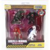 Jada Figures Set 4x GodzillaSkar KingKongShimoCm. 6.0Různé 1:64