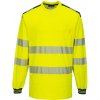 Portwest T185 HI-VIS Reflexné tričko PW3 3XL, Fluorescenčno žltá-Námornícka modrá