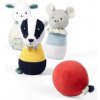 BABYONO Plyšové Kolky Badger Edmund Friend
