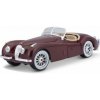 Bburago Bburago - Autá HOBBY, Jaguar XK 120 Roadster (1951), červená, 1:24