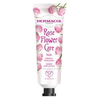 Dermacol Rose Flower Care krém na ruky 30 ml