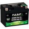 FULBAT Lítiová motocyklová batéria FLTX4L/5L/7L+ FLTZ5S/6S/7S+ (značenie JIS YLTX4L/5L/7L+ YLTZ5S/6S/7S+, 12,8V 3Ah CCA 120 A, Rozměry 107x56x85.)