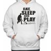 Fajntričko Mikina - Eat, sleep and play floorball