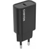 Canyon OnCharge 30CL, univerzálna cestovná nabíjačka do steny 1x USB-C, 30W PD, čierna CNE-CHA30CLB