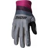 RUKAVICE NA CROSS ATV THOR ASSIST REACT GRAY/PURPLE S