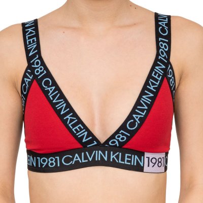 Calvin Klein QF5447E-3YQ podprsenka bez kostice červená od 38,2 € -  Heureka.sk