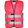 Korntex Wolfsburg Unisex reflexná vesta KX500 Neon Pink 3XL