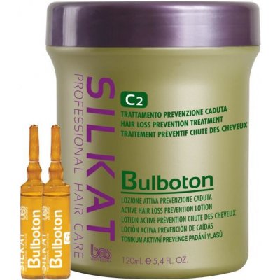 Bes Silkat Bulboton C2 ampule proti padaniu vlasov 12 x 10 ml