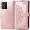 Peňaženkové puzdro Embossing Pattern Mandala Flower ružové – HMD Skyline