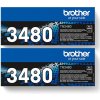 BROTHER TN-3480BK - originálny toner, čierny, 2x8000