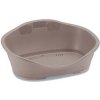 STEFANPLAST Sleeper 1 57x42x24cm light dove grey plastové ležadlo pre psa