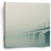 Sablio Obraz Železničný most - 50x50 cm
