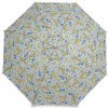 Dámsky / dievčenský vystreľovací dáždnik kvety modrá anjelská 1ks