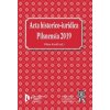 Acta historico iuridica Pilsnensia 2019 - Knoll Vilém ed