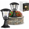 LED záhradná lampa 30cm vonkajšia stĺpiková stojaca E27 LED