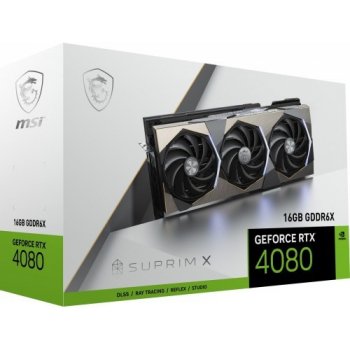 MSI GeForce RTX 4080 16GB SUPRIM X