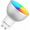 Tellur WiFi Smart LED RGB žiarovka GU10, 5 W, čirá, teplá biela