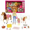 Barbie FXH15 Konská farma - súprava 2 bábiky a 2 kone