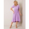 Purple dress Klara RUE PARIS fuchsiová S Fashionhunters 2016102648192