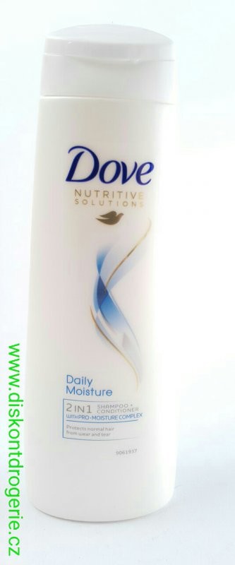 Dove Daily Care 2v1 šampón a kondicionér pre hebké a žiarivé vlasy 250 ml