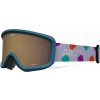 Detské lyžiarske okuliare Giro Chico 2.0 - Teal Painted/Amber Rose uni