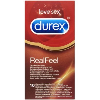 Durex RealFeel 10 ks od 5,59 € - Heureka.sk
