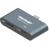 256GB Patriot HUB + úložisko MD300 USB-C+ HDMI PMD256GH013