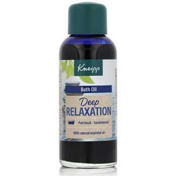 Kneipp Deep Relaxation Patchouli & Sandalwood olej do kúpeľa 100 ml